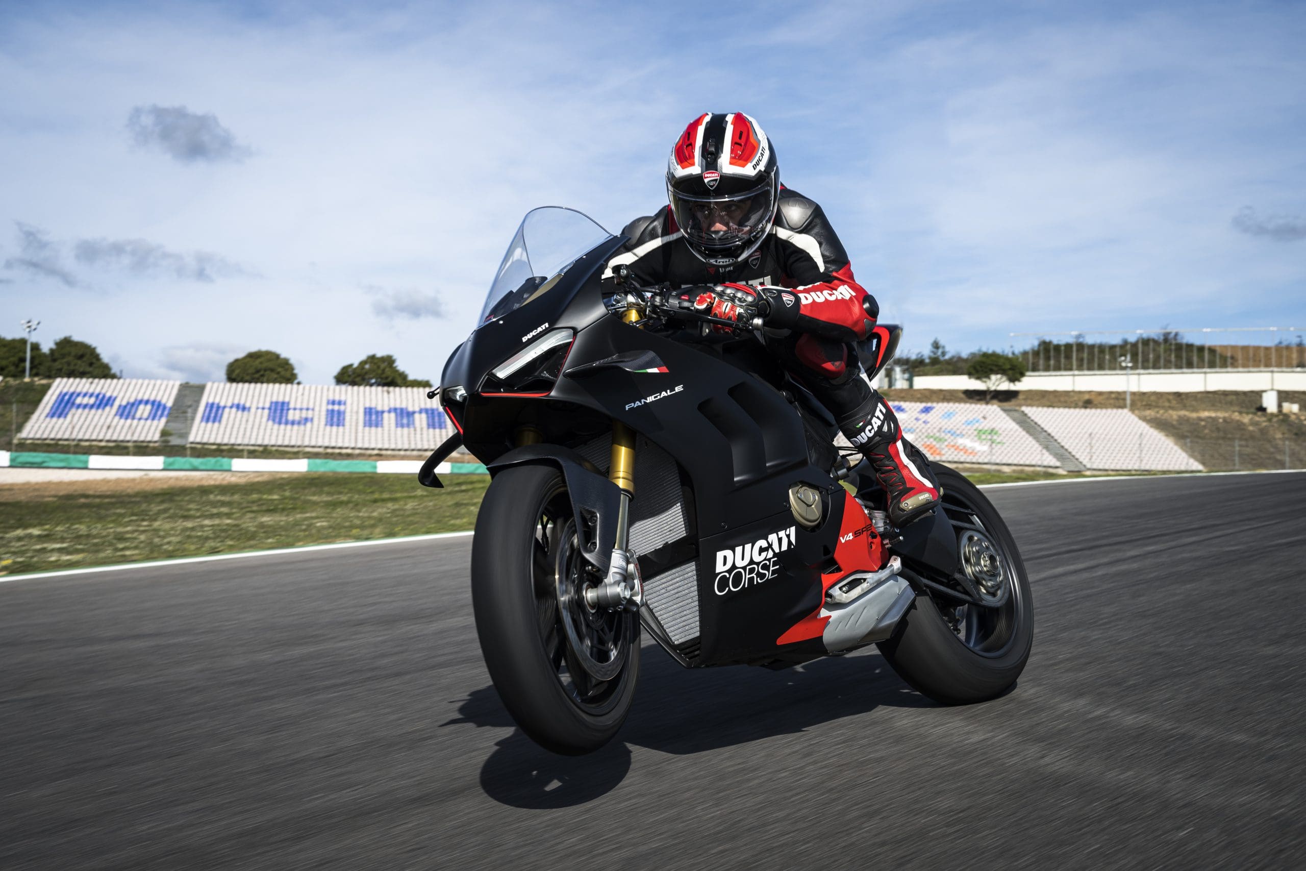 A view of the bike revealed as a part of the ninth episode of the Ducati World Premiere series - the Panigale V4 SP2