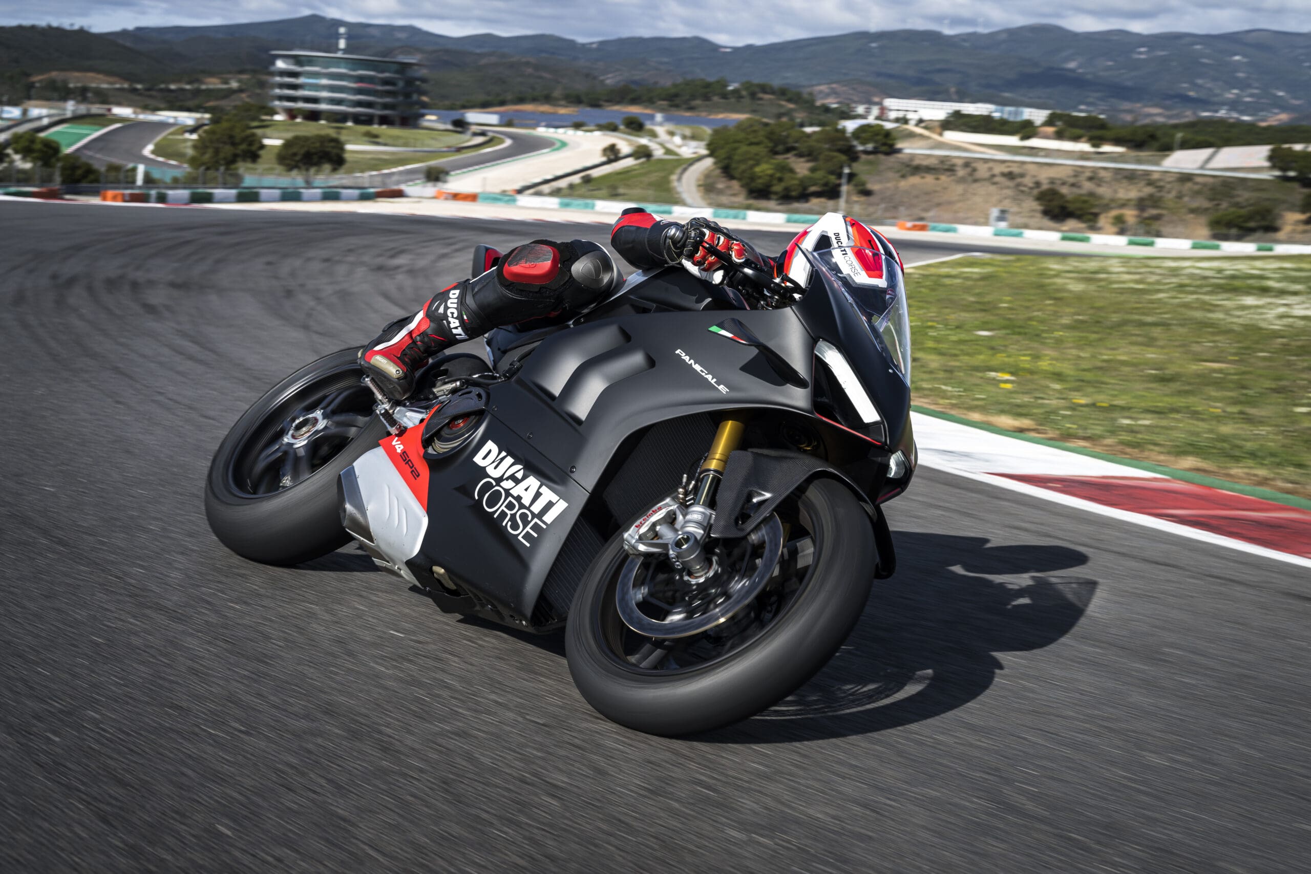 A view of the bike revealed as a part of the ninth episode of the Ducati World Premiere series - the Panigale V4 SP2