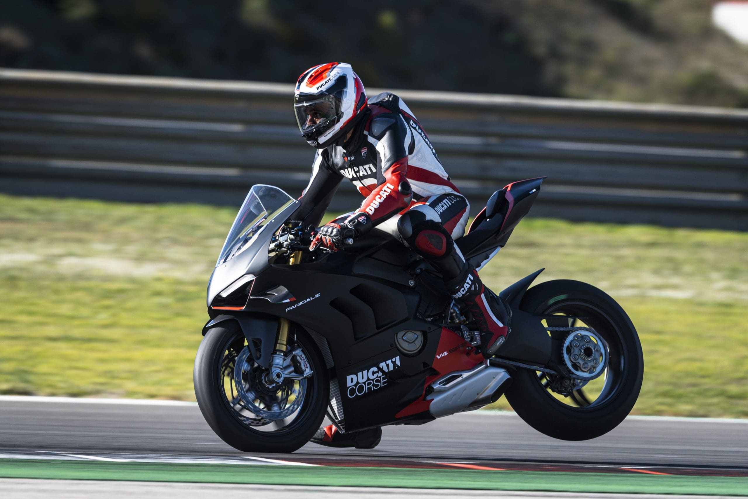 A view of the bike revealed as a part of the ninth episode of the Ducati World Premiere series - the Panigale V4 SP2