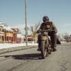 A view of the all-new 1929 Indian Four that features an electric powertrain