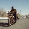 A view of the all-new 1929 Indian Four that features an electric powertrain