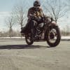 A view of the all-new 1929 Indian Four that features an electric powertrain