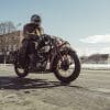 A view of the all-new 1929 Indian Four that features an electric powertrain