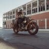 A view of the all-new 1929 Indian Four that features an electric powertrain