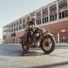 A view of the all-new 1929 Indian Four that features an electric powertrain