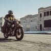 A view of the all-new 1929 Indian Four that features an electric powertrain