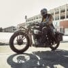 A view of the all-new 1929 Indian Four that features an electric powertrain