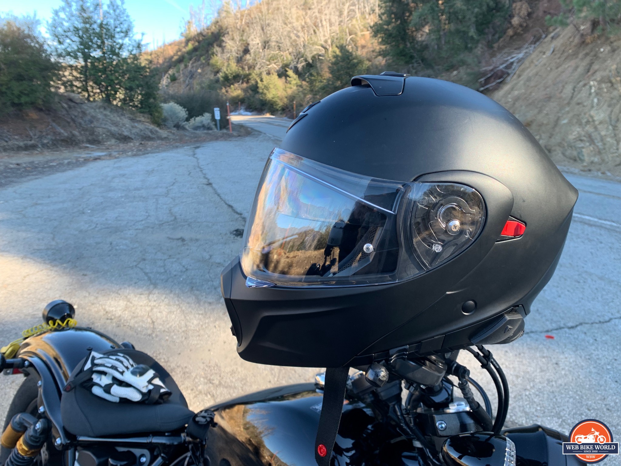 Scorpion Exo-Tech Evo Solid Flip-Up Helmet