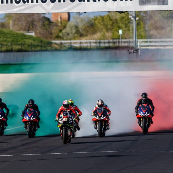 A view of the Aprilia Racing Days countdown, which includes free access to the misano world circuit