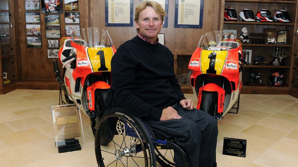 three-time 500cc world champion Wayne Rainey