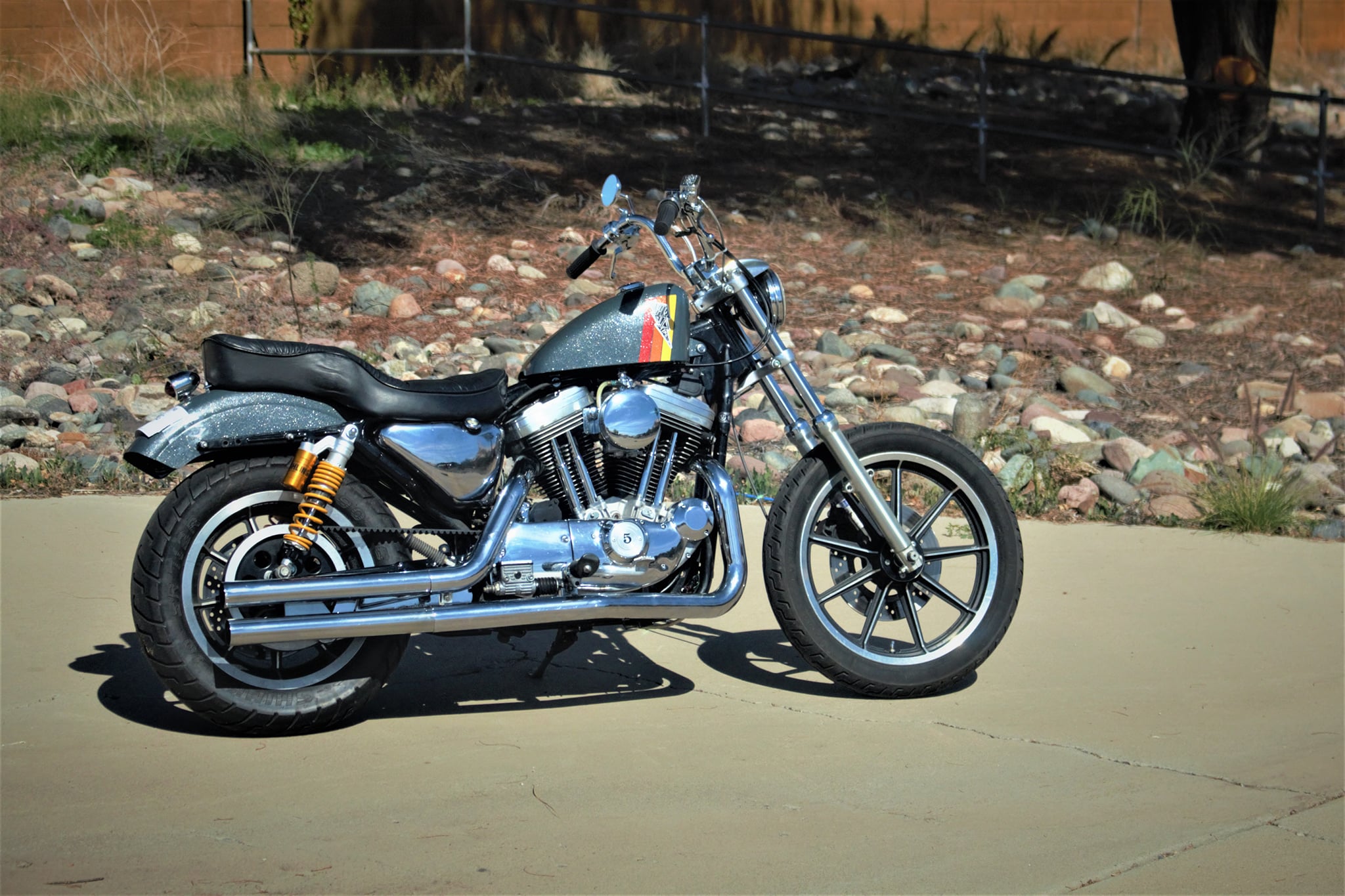 Harley-Davidson Sportster 1200 - a 1994 piece of the past that previously only pooted out 50 horsepower and 55 lb-ft of torque