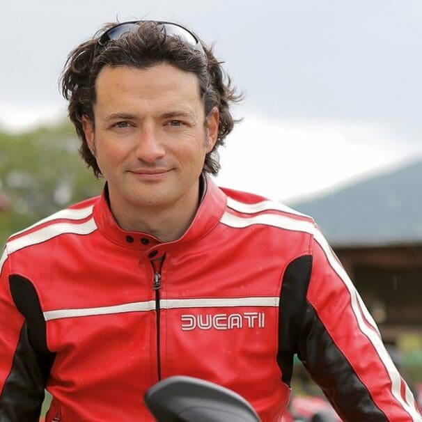 A view of Giulio Malagoli, Ducati Business And Product Strategy Director, who passed away last week