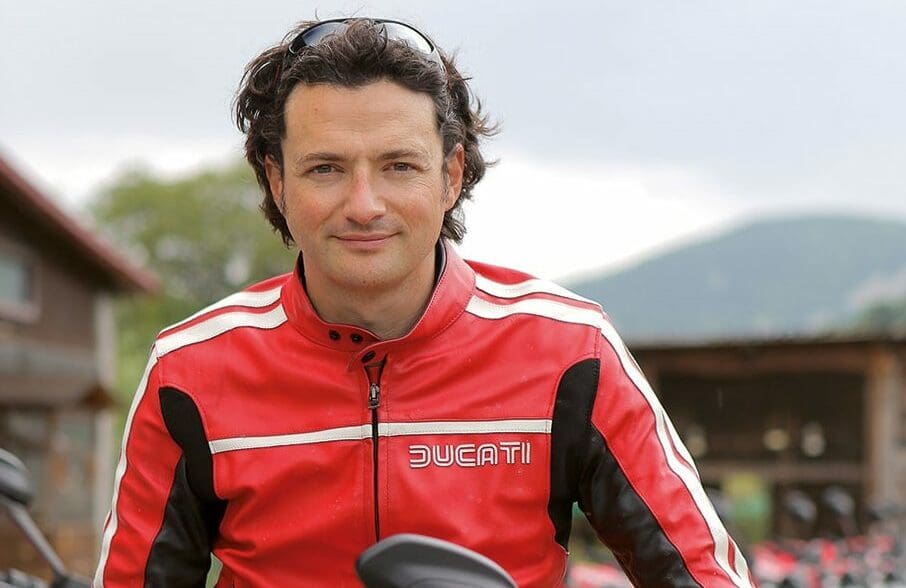 A view of Giulio Malagoli, Ducati Business And Product Strategy Director, who passed away last week