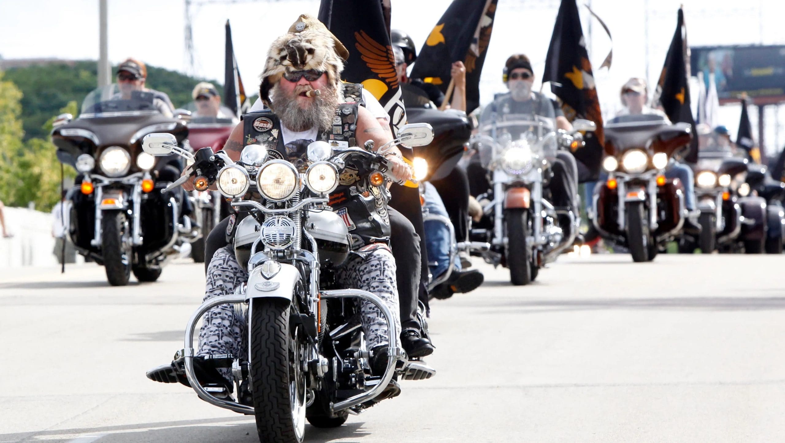 A view of the Halrery-Dvaidson motorcycle - a thing to be celebrated, with the brand initiating a Harley-Davidson Homecoming Challenge in commemoration of 120 years of service to the moto community