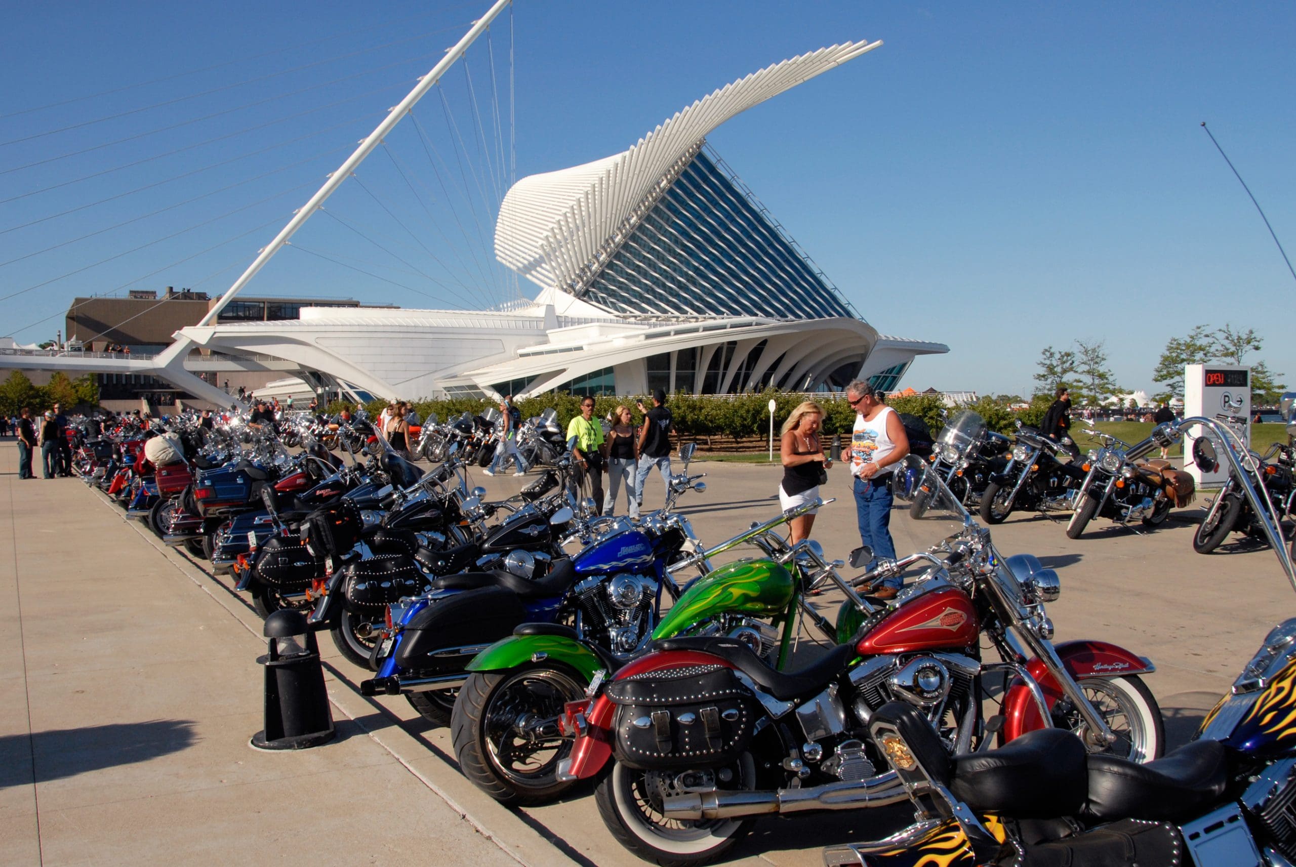 A view of the Halrery-Dvaidson motorcycle - a thing to be celebrated, with the brand initiating a Harley-Davidson Homecoming Challenge in commemoration of 120 years of service to the moto community