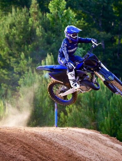 A view of Yamaha's YZ125 and Monster editions that have been recalled due to faulty gear assembly