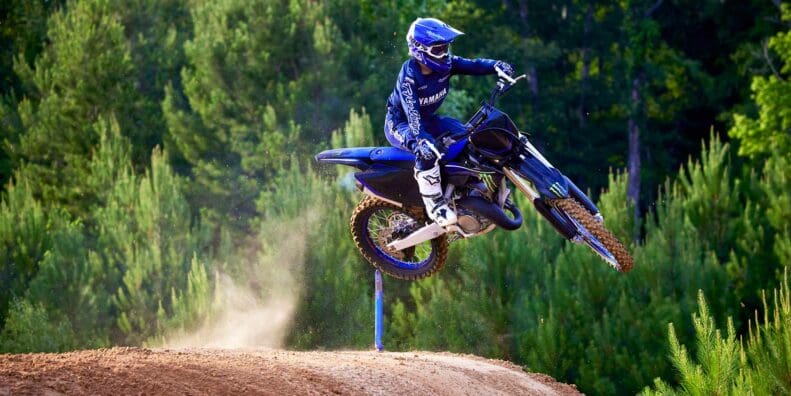 A view of Yamaha's YZ125 and Monster editions that have been recalled due to faulty gear assembly