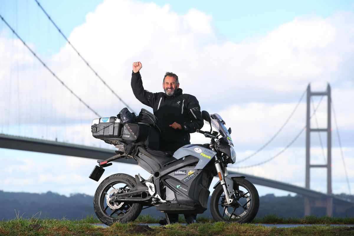 A view of British electric motorbikes in the bid for the new UK government's EV Infrastructure Strategy Plan