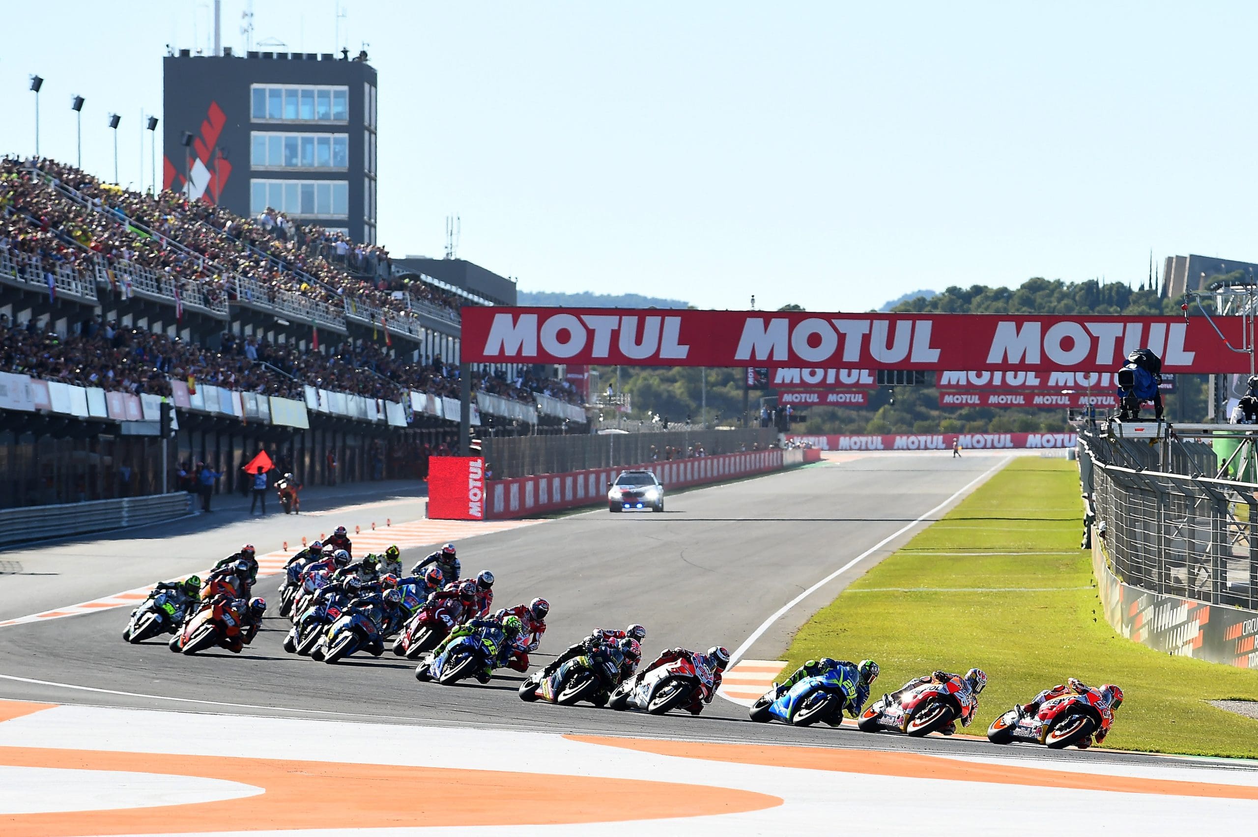 A view of Valencia (Gran Premio Motul de la Comunitat Valenciana), who won the best Grand Prix of 2021