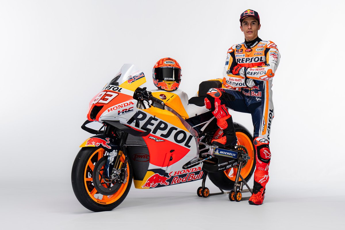 A view of Marc Marquez on his Repsol machine, with his recent last place standing at the Americas Grand Prix