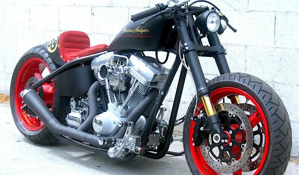 A view of the personalized bobber from the estate of the late Christian Audigier