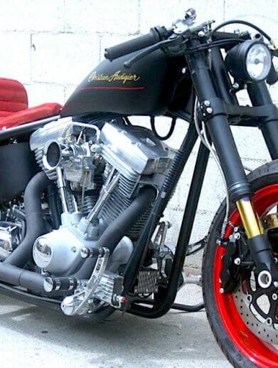 A view of the personalized bobber from the estate of the late Christian Audigier