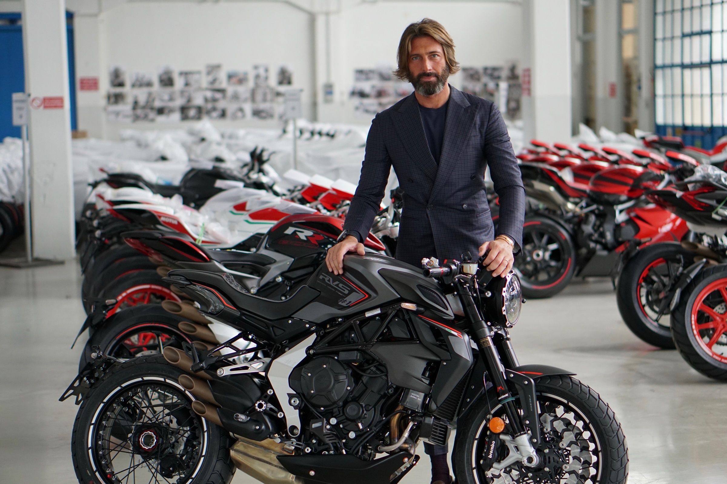 A view of the Castiglioni family, including Claudio and Giovanni, who both have bloodlines steeped in brands such as Husqvarna, Ducati and MV Agusta