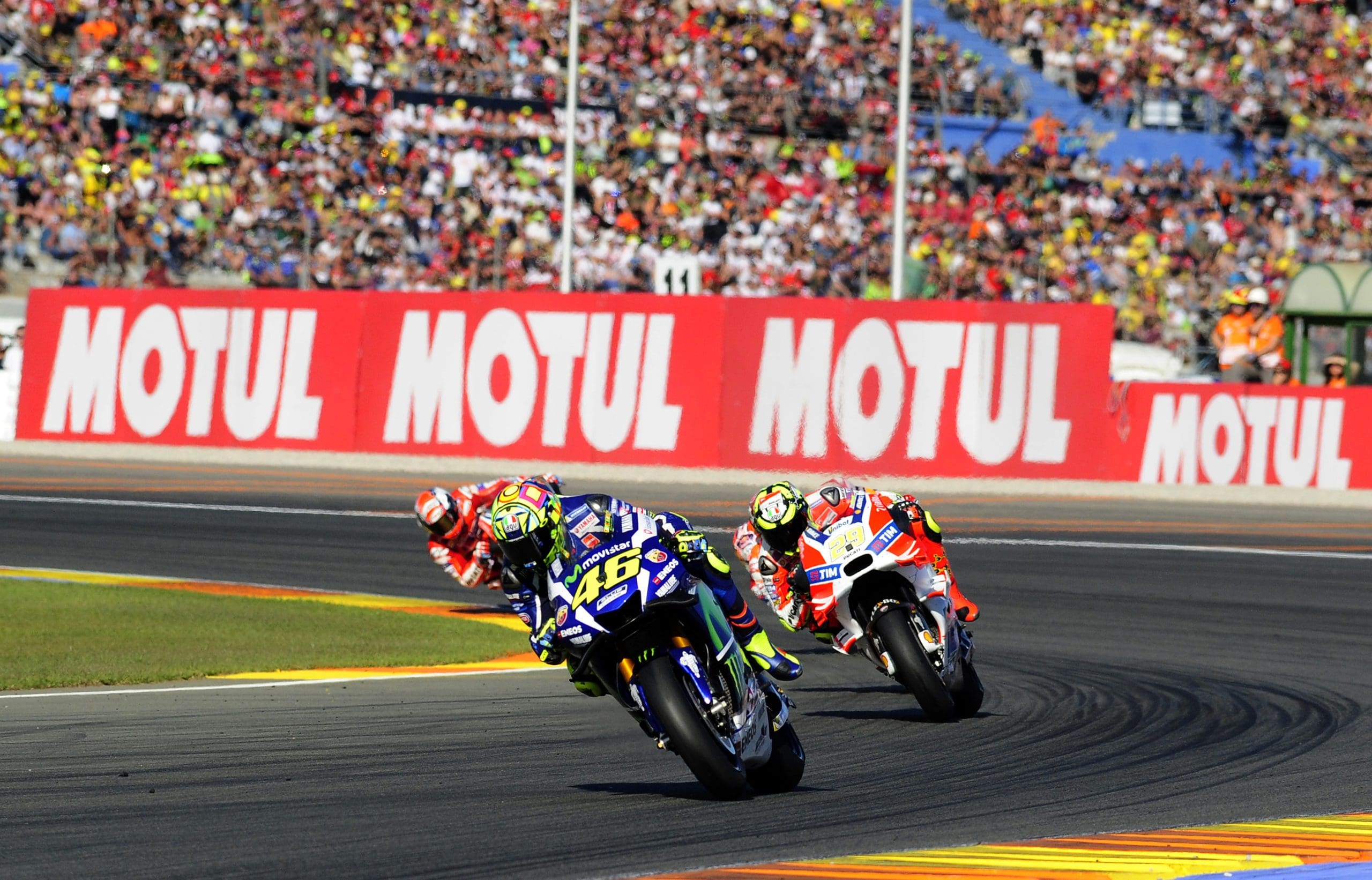 A view of Valencia (Gran Premio Motul de la Comunitat Valenciana), who won the best Grand Prix of 2021