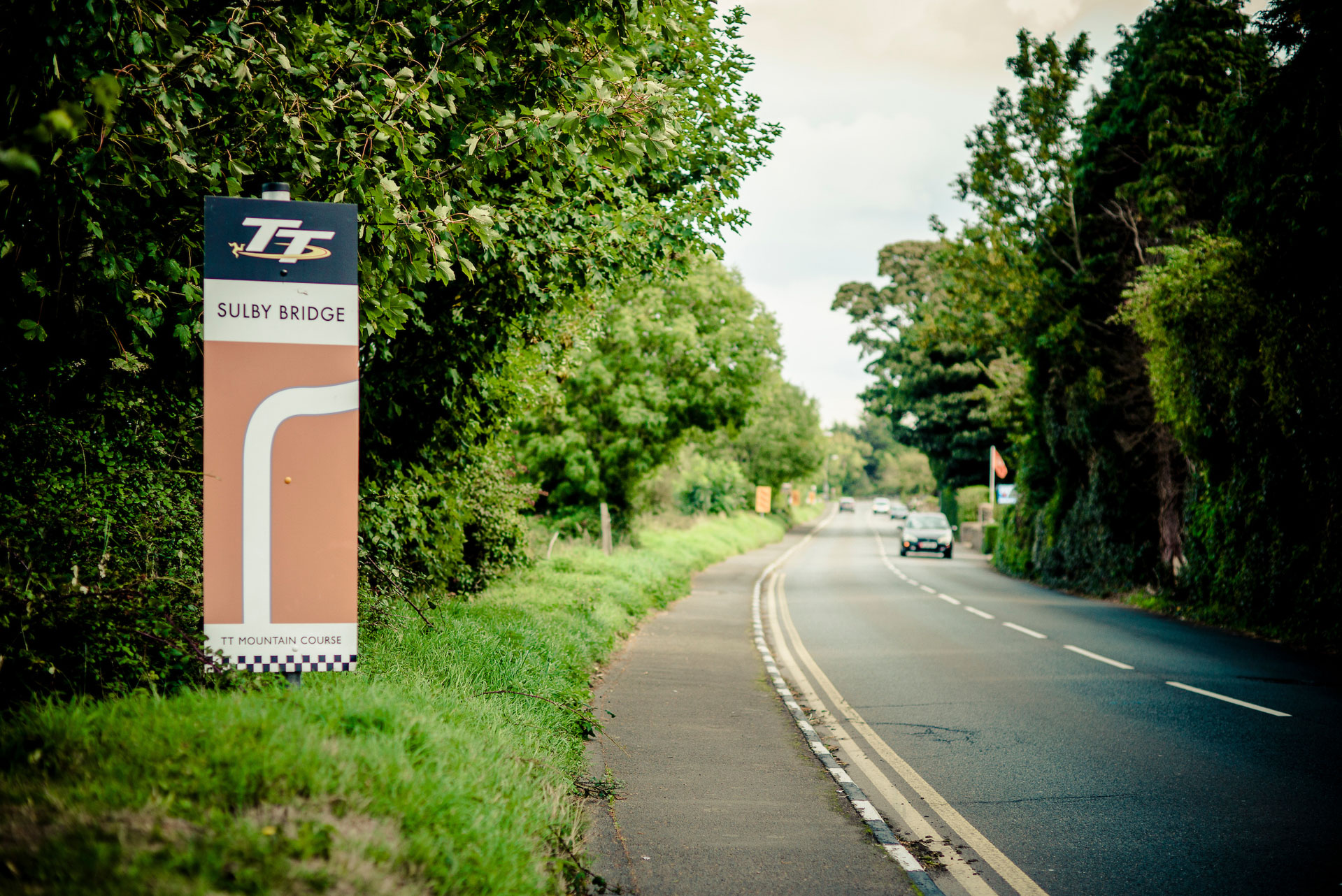 A view ofIsle Of Man for Amuse magazine September 2018 Amuse Life magazine - Isle of Man story motorcyclists on the Isle of Man TT race as John McGuiness takes viewers on a tour of the first half of the circuit