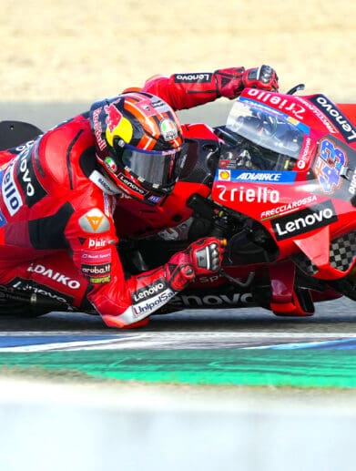 A view of the new aerodynamics being explored in MotoGP