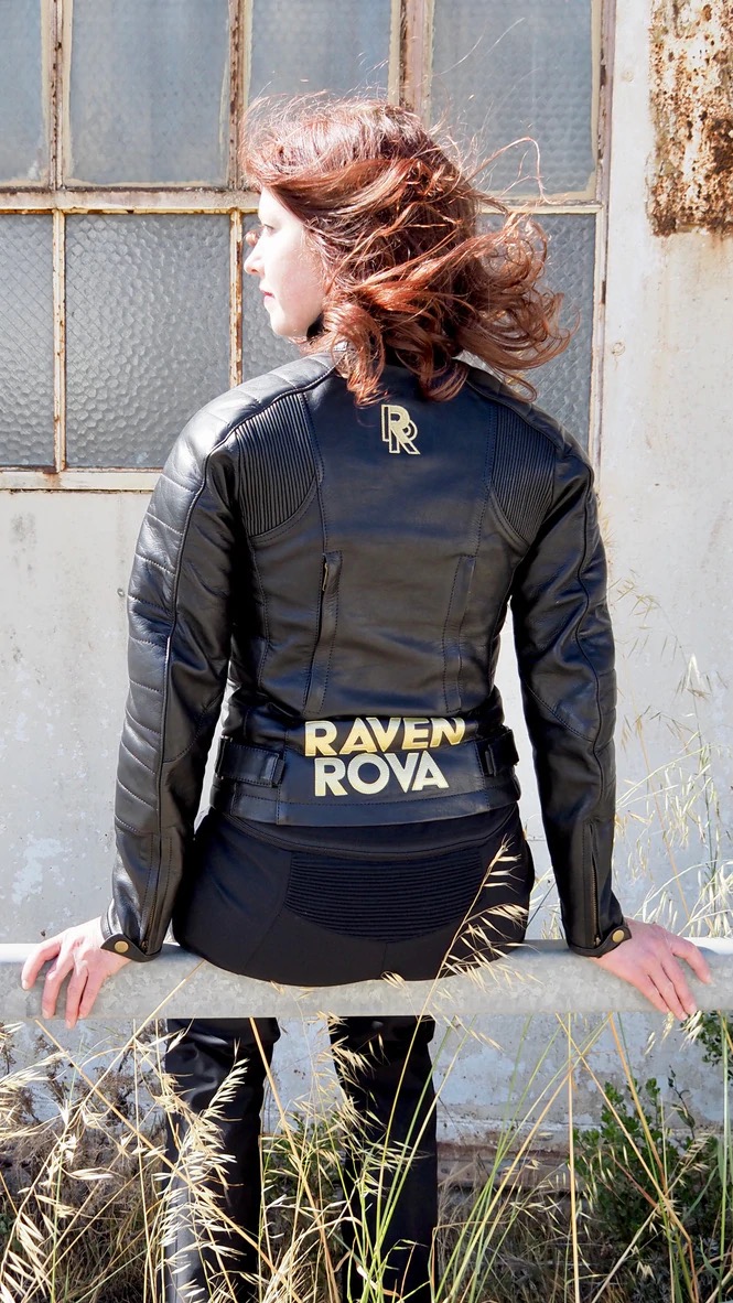 A view of the Raven Rova motorcycle gear that will be discounted at the crowdfunding campaign this coming Friday