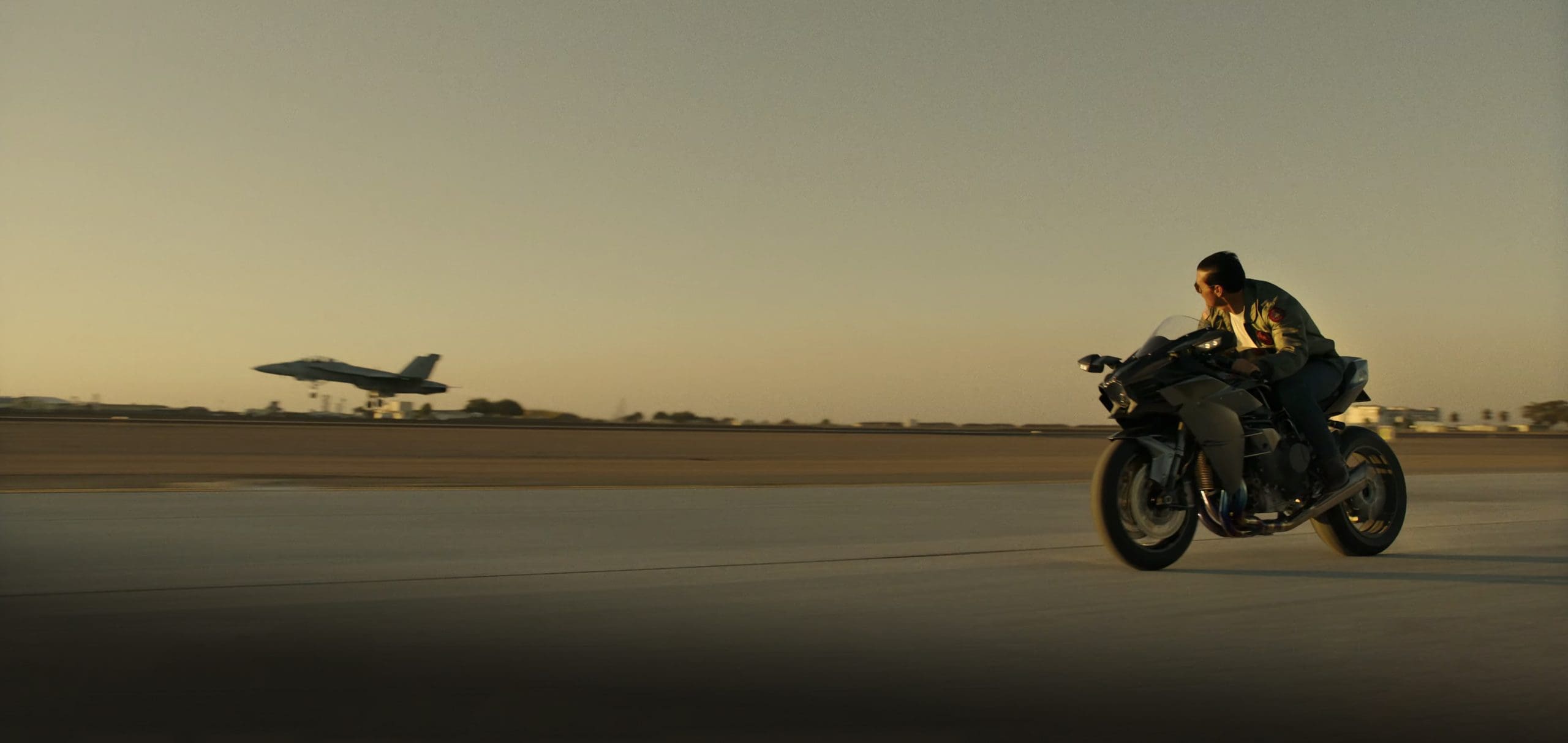 A view of Top Gun's machines of choice - both for the original film as well as this season's upcoming "Top Gun: Maverick"