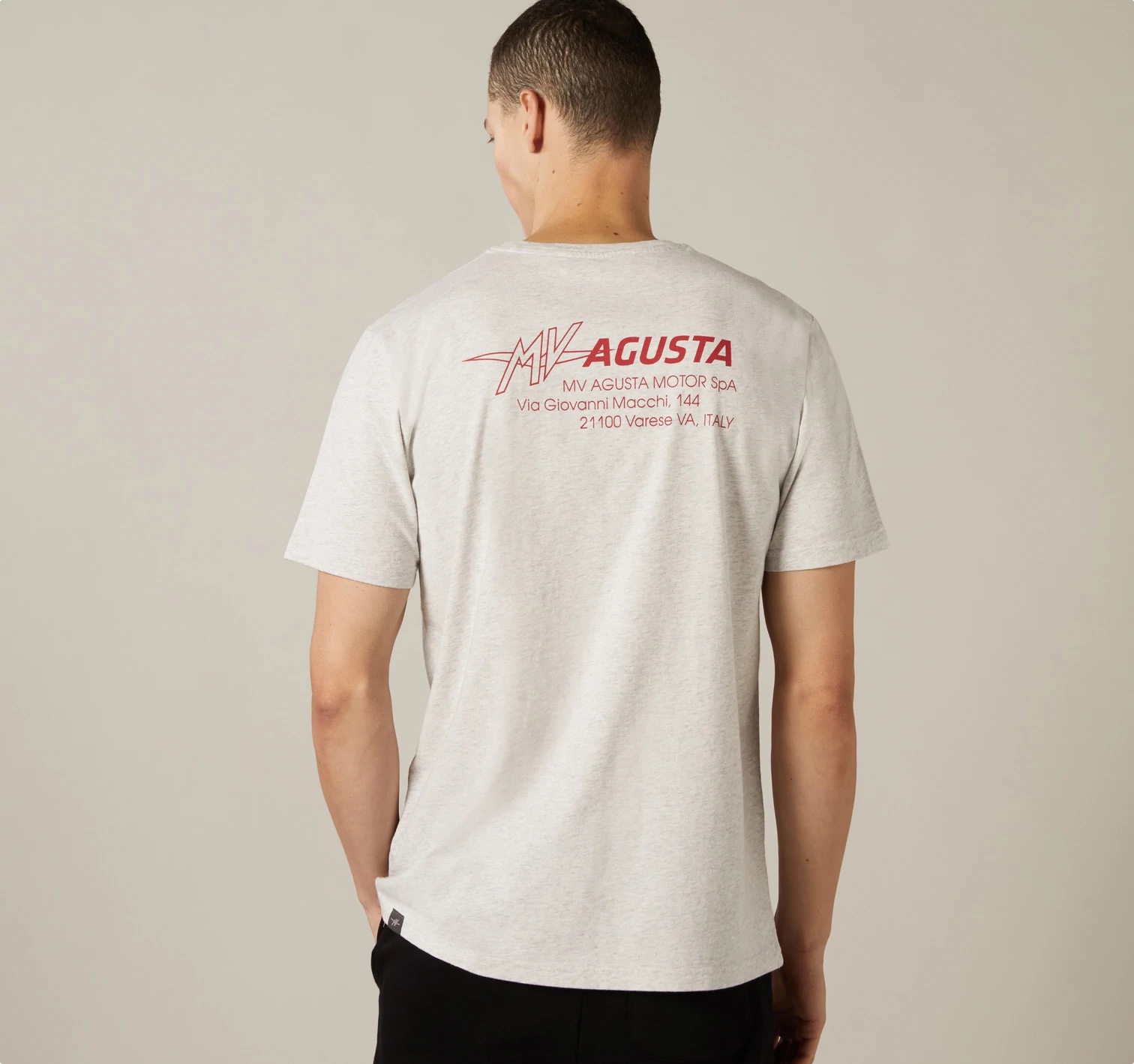 A view of the new MV Agusta shirt