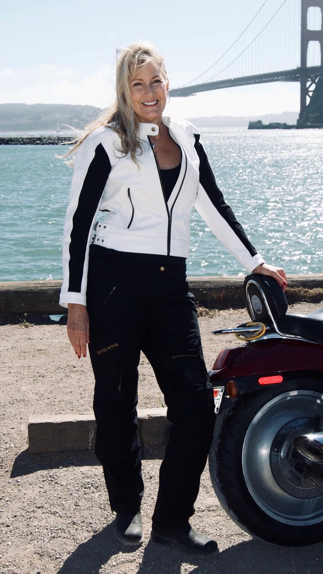 A view of the Raven Rova motorcycle gear that will be discounted at the crowdfunding campaign this coming Friday