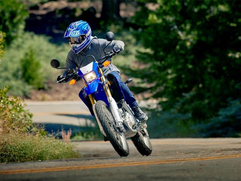 A view of Yamaha motorcycles to show potential visuals for new motorcycles that will eventually take biofuel