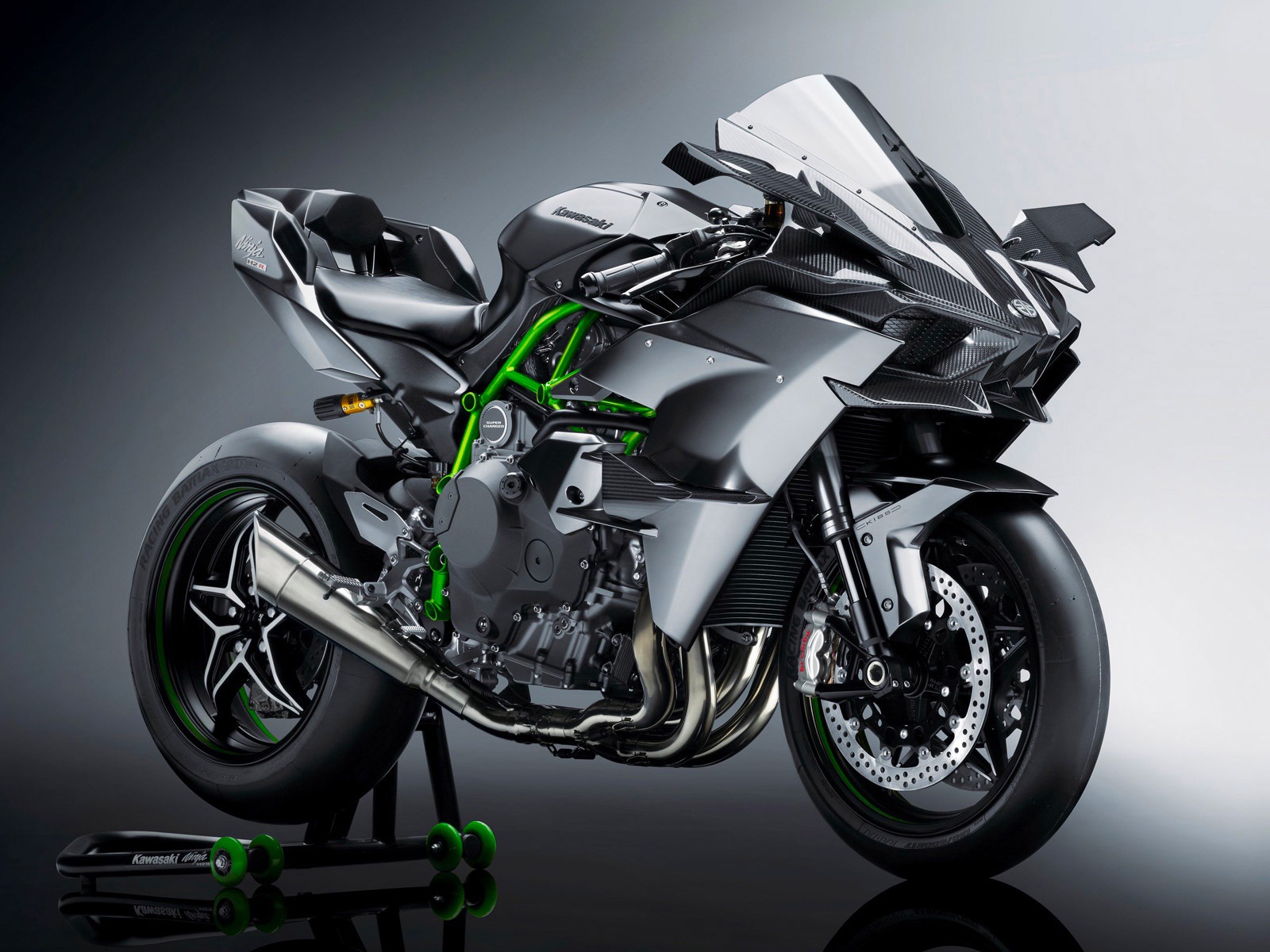 Una Superbike Kawasaki H2 de 2014