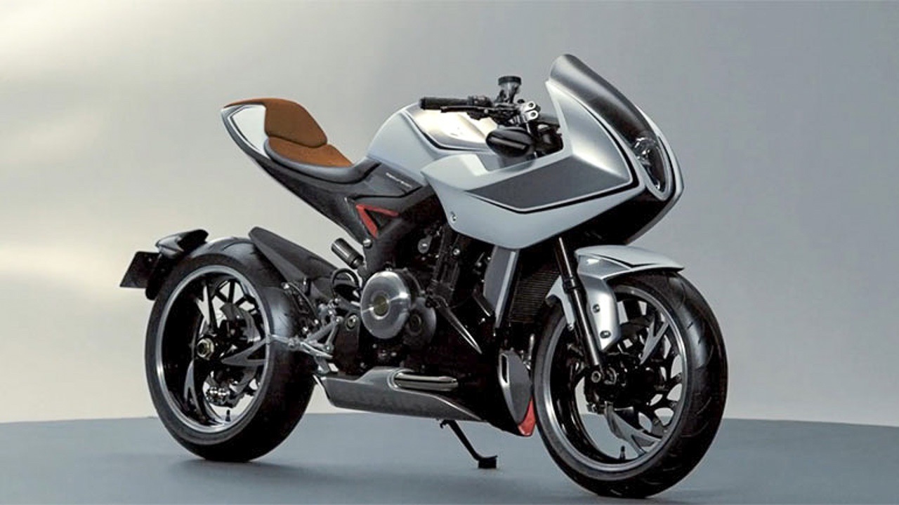 Una motocicleta conceptual Suzuki 'Recursion' Turbo de 2013