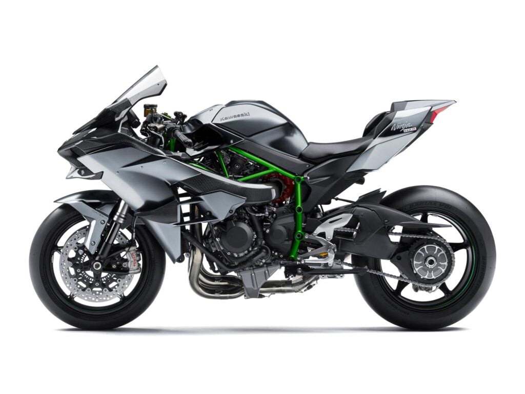 Una Superbike Kawasaki H2 de 2014