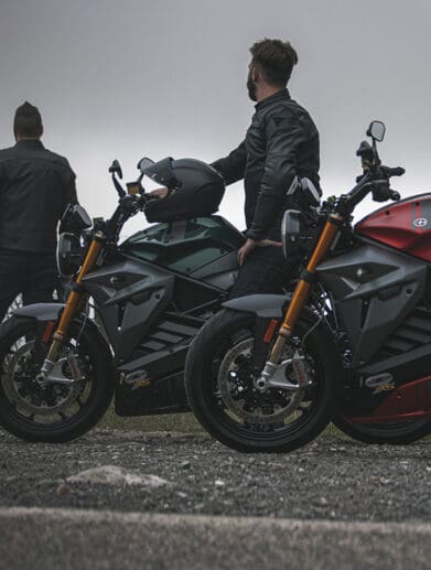 A view of Energica motorcycles in the bid to create a new kind of electric technique for the Electric motorcycle industry