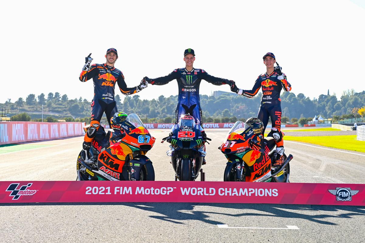 A view of Valencia (Gran Premio Motul de la Comunitat Valenciana), who won the best Grand Prix of 2021