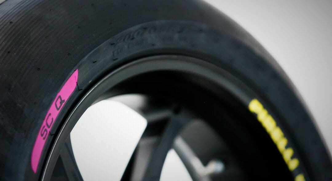 A view of the tyres that will be made available from Pirelli for WorldSBK