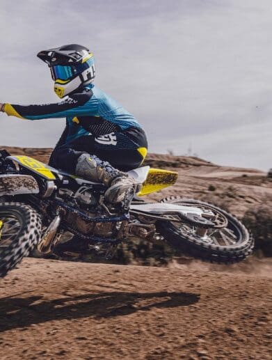 A view of the new motocross lineup for 2023 from Husqvarna. Photos courtesy of Superbike News.