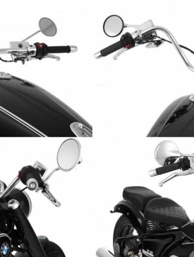 A view of the new handlebars available from Aunderlich America - a BMW supplier looking to also provide options for the R18