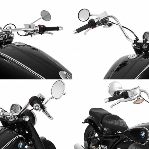 A view of the new handlebars available from Aunderlich America - a BMW supplier looking to also provide options for the R18