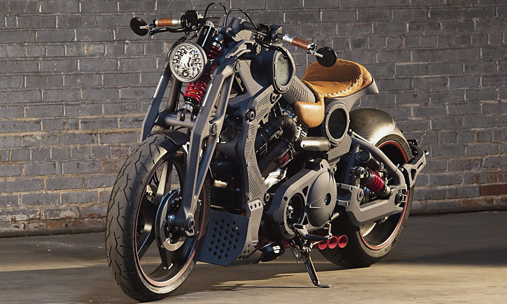 A view of the raw beauty and aggression available thanks to the offerings of Combat Motors