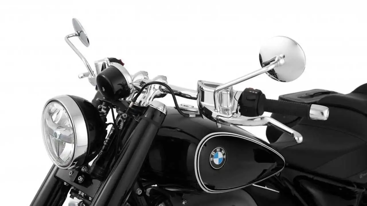 A view of the new handlebars available from Aunderlich America - a BMW supplier looking to also provide options for the R18