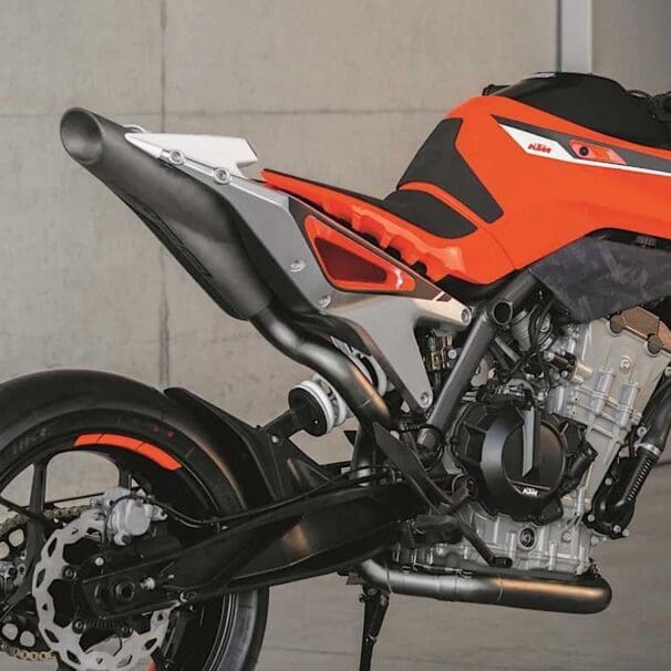 A view of a potential 490 machine for KTM. Photo courtesy of Asphalt & Rubber