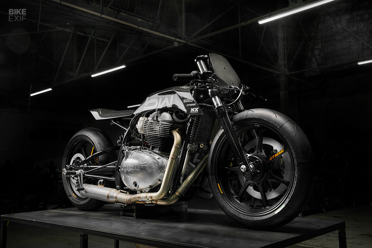 Customized Eye Sweet: A Nitrous Royal Enfield Dragster