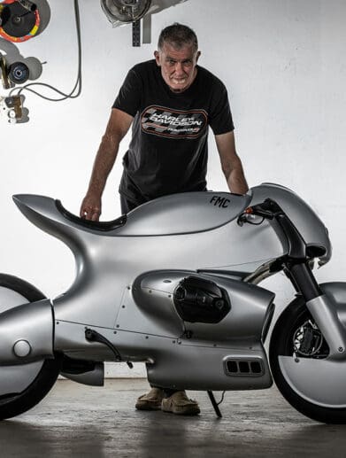 'STORM,' the BMW R NineT created by FabMan Creations in South Africa