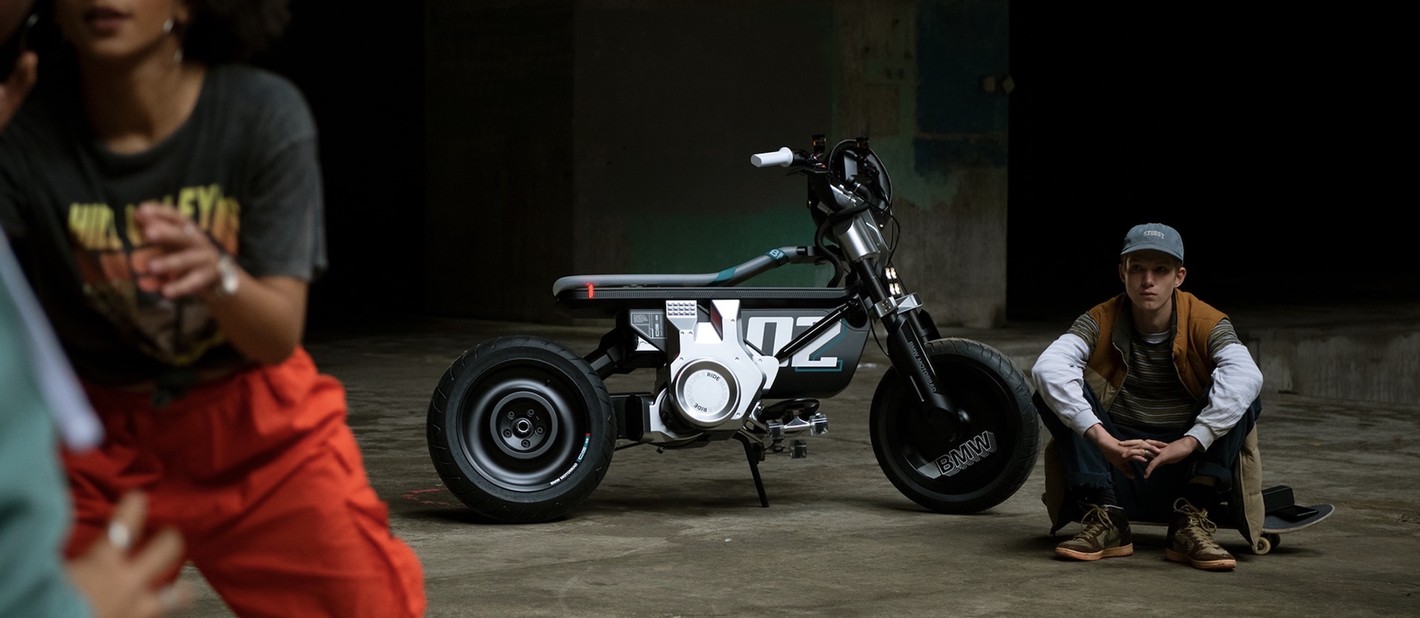 A view of BMW's current electric drivetrains, along with a series of hints toward new electric machines for BMW's centennial celebrations next year